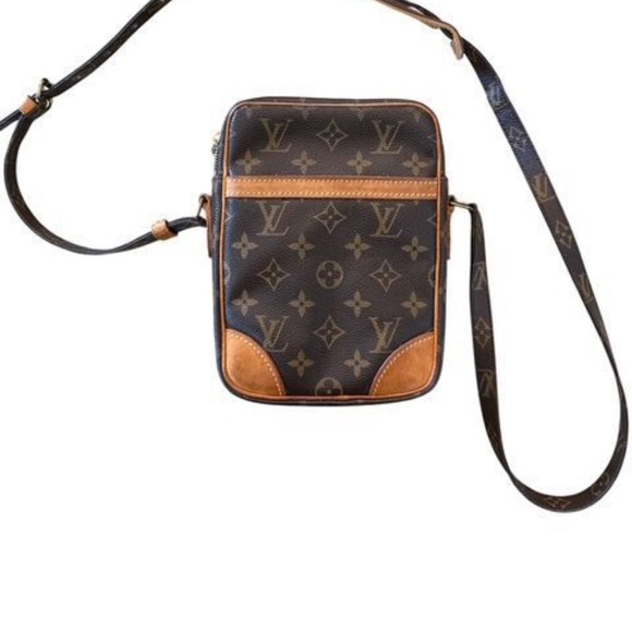 Louis Vuitton Monogram Brown Messenger Bag-100% authentic - Picture 1 of 3